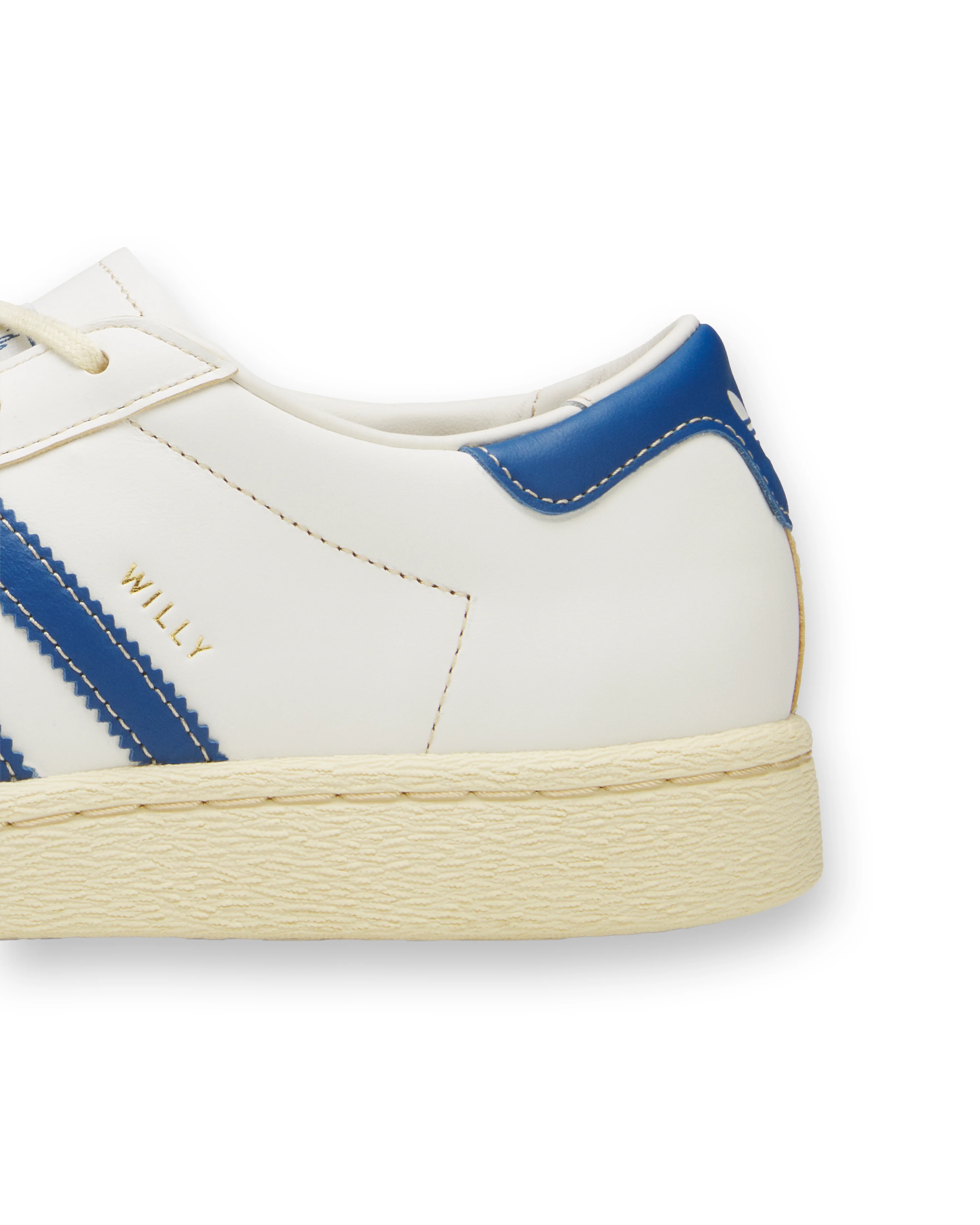 ADIDAS X WC JABBAR DRESS SNEAKER - WHITE/BLUE - Image 4