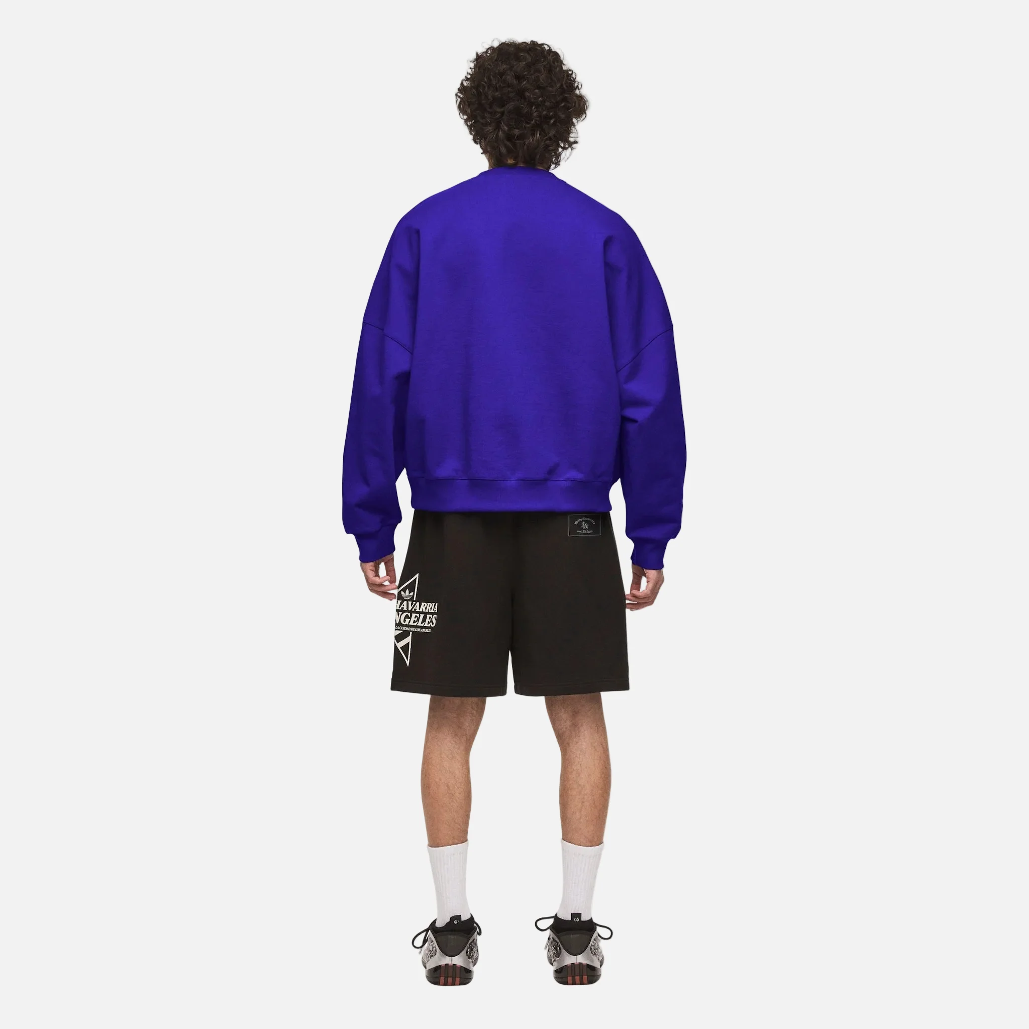 ADIDAS X WC STAR LOGO CREW NECK - BLU - Image 6