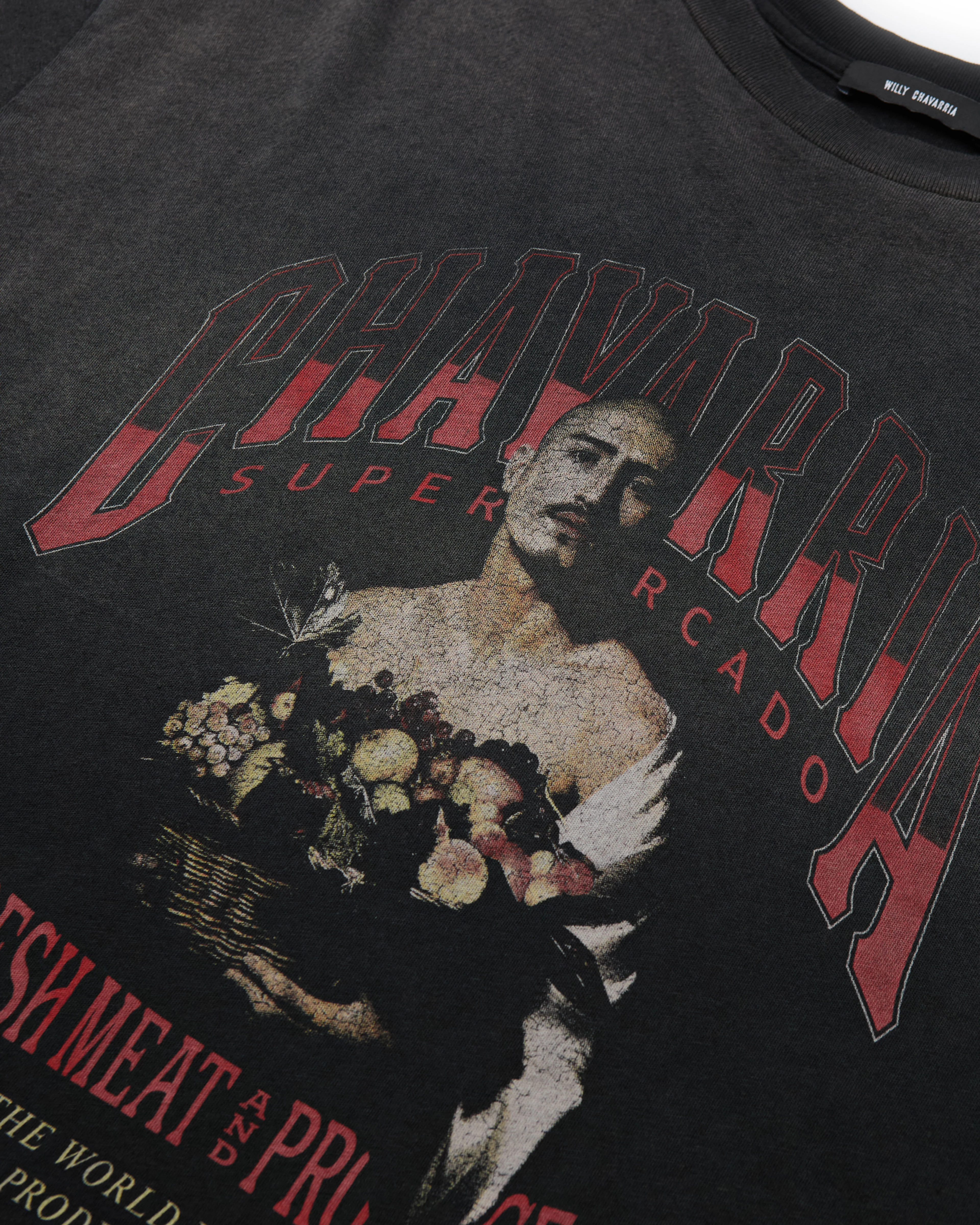 SAN CHACHI PRODUCE EASY TEE - BLACK - Image 3