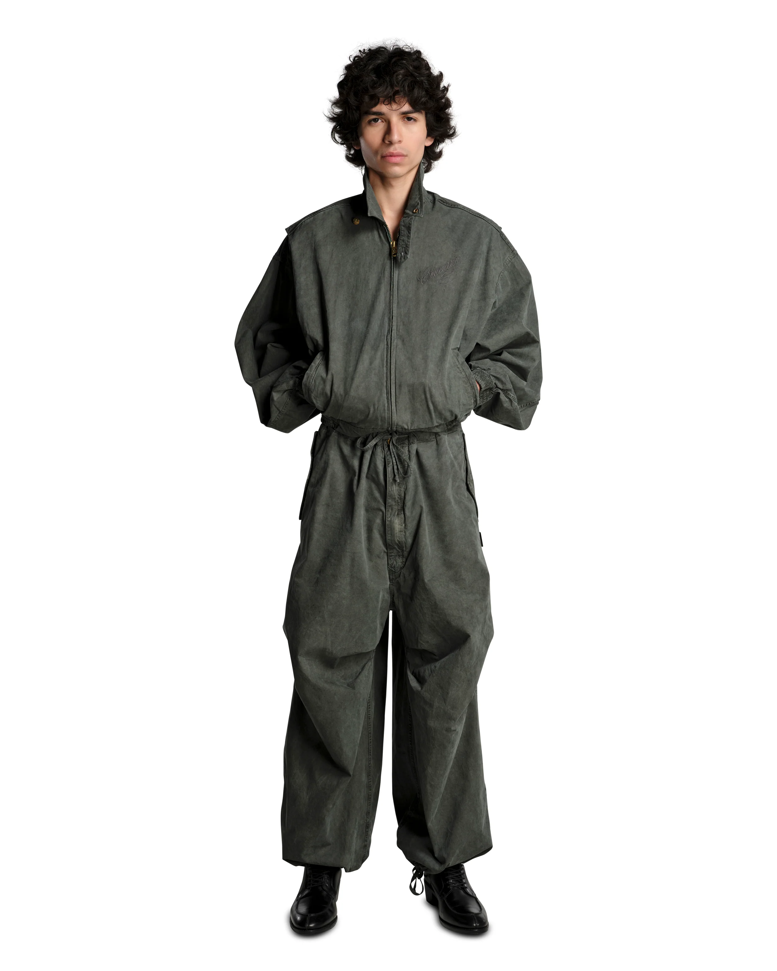 WASCO DARTED PANT - GREEN - Image 3