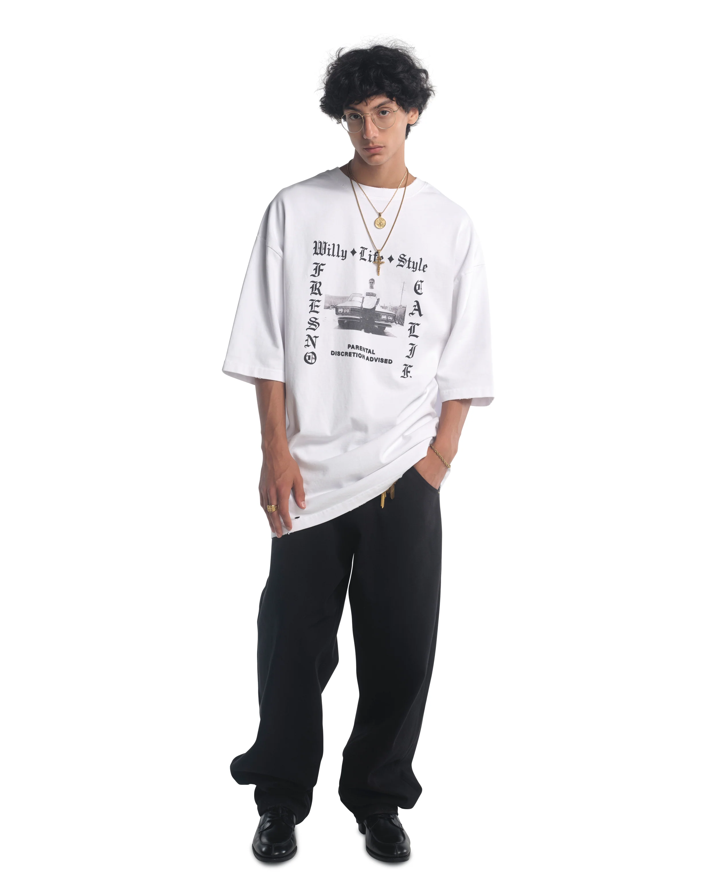 WILLY LIFE STYLE NORTHSIDER TEE - WHITE - Image 3