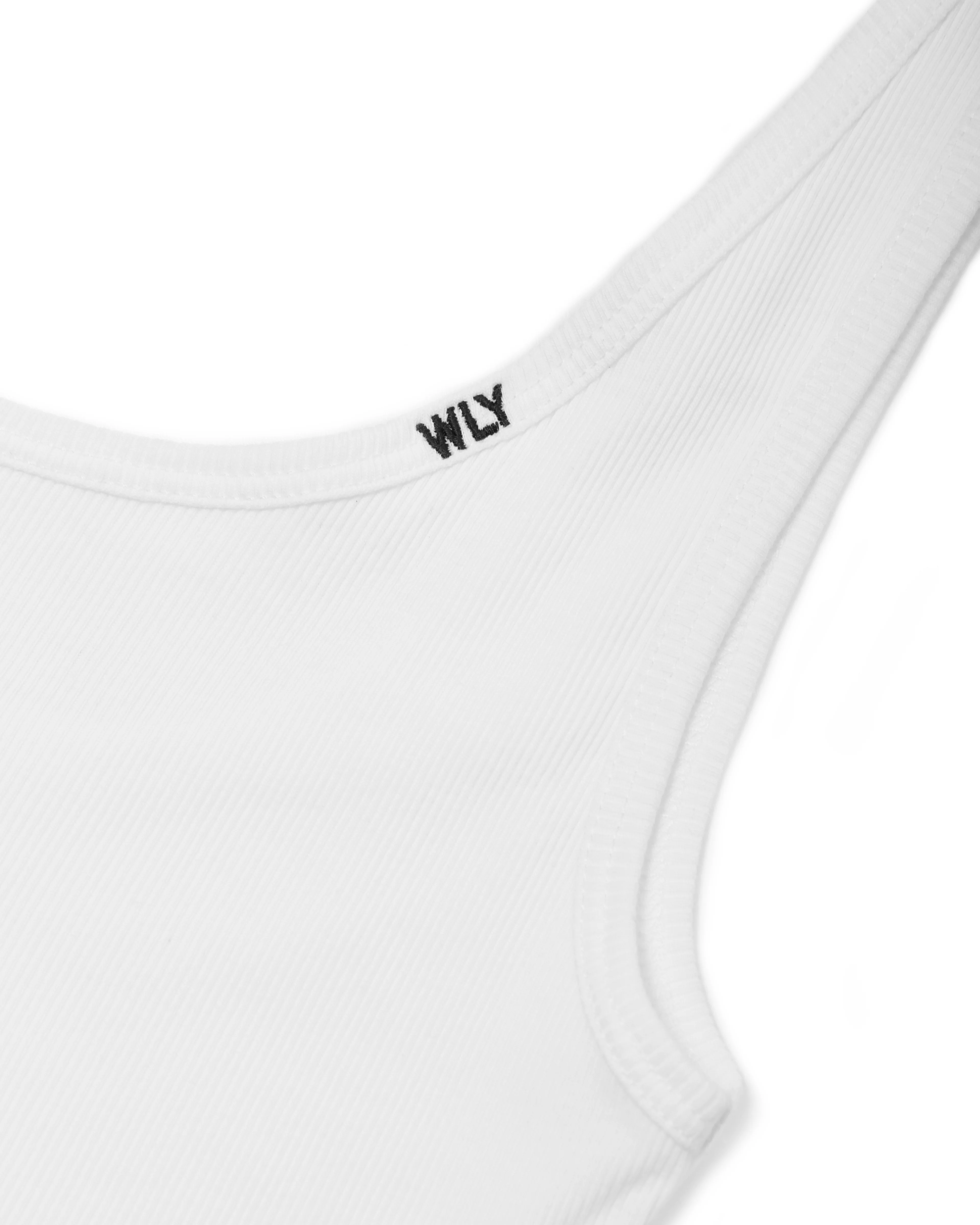 WOMEN'S BRALETTE TANK - WHITE - Image 3