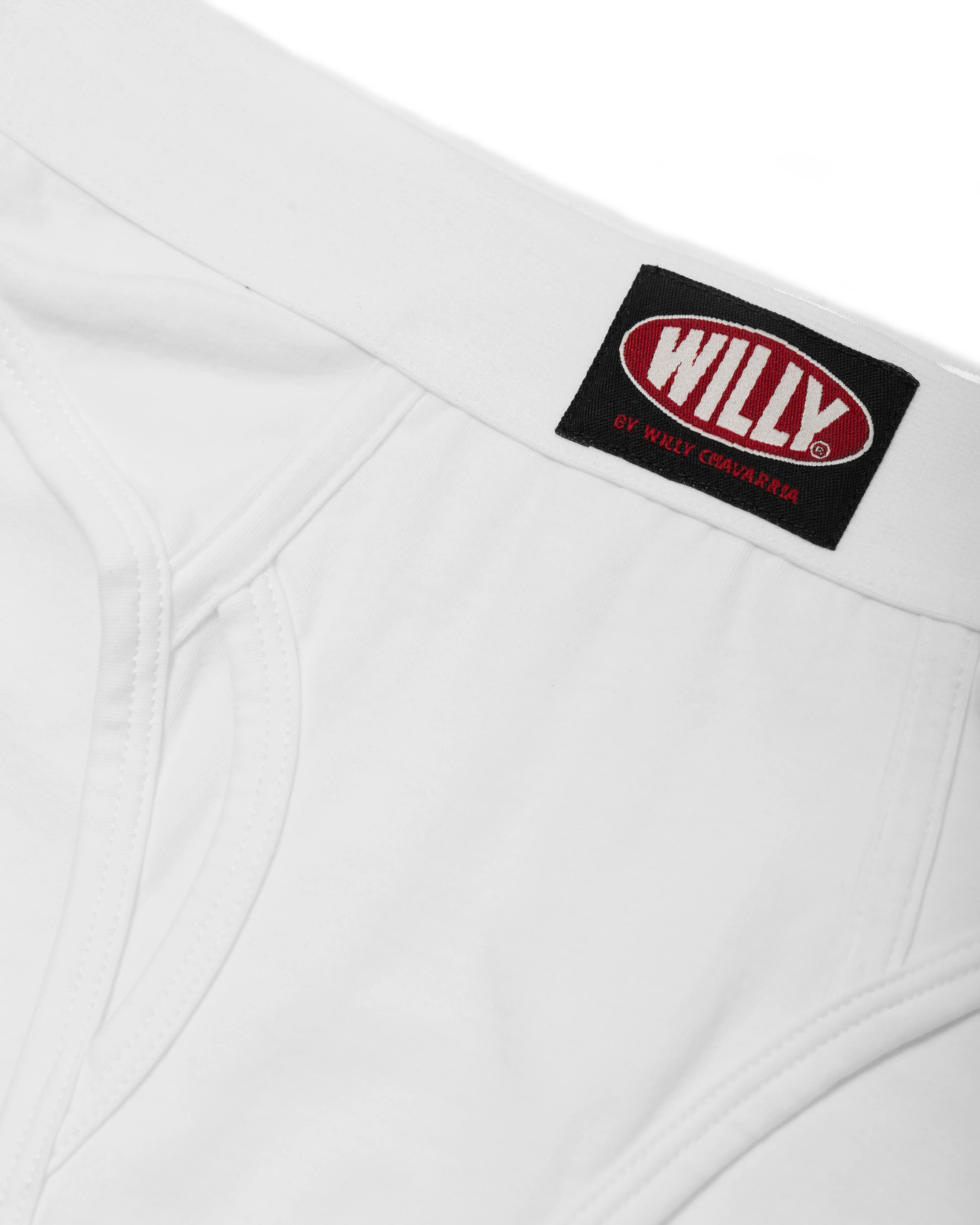 WOMEN'S HIGH WAISTED BRIEF - WHITE - Image 3